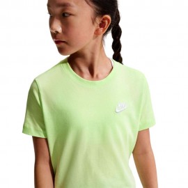 Sportswear Maglietta Palestra logo Piccolo lime