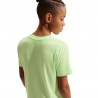 Nike Sportswear Maglietta Palestra Logo Piccolo Lime Bambino