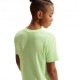 Nike Sportswear Maglietta Palestra Logo Piccolo Lime Bambino