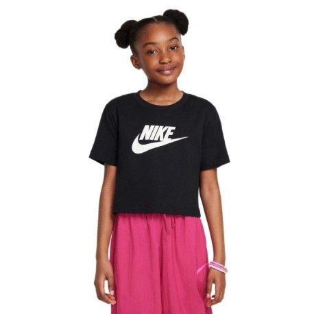 Nike Sportswear Maglietta Palestra Nero Bambina