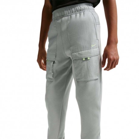 Nike Sportswear City Utility Pantaloni Con Polsino Grigio Bambino