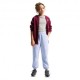 Nike Sportswear Club Pantaloni Con Polsino Lilla Bambina