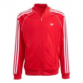 ADIDAS Originals Giacca Sportiva Adicolor Tristripe Rosso Bambino