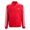 ADIDAS Originals Giacca Sportiva Adicolor Tristripe Rosso Bambino
