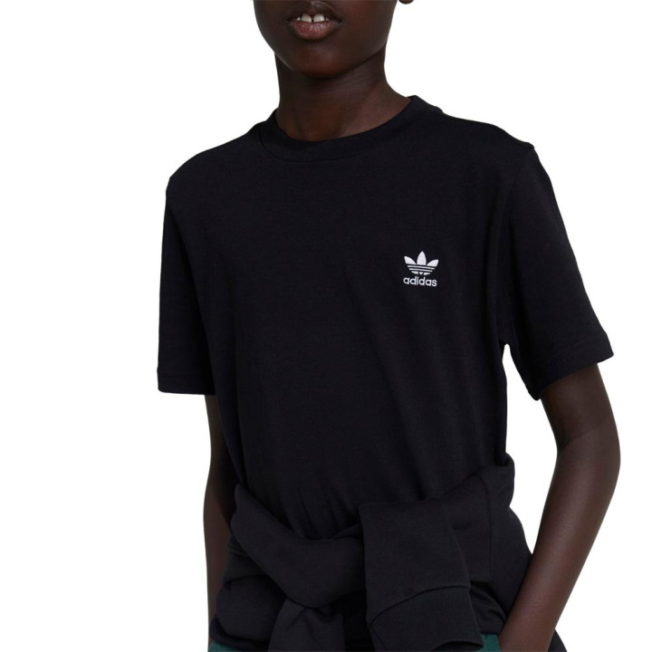 ADIDAS Originals Maglietta Palestra Classic Trefoil Nero Bambino