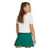 ADIDAS Originals Maglietta Palestra Crop Bianco Bambina