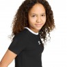 ADIDAS Originals Maglietta Palestra Crop Nero Bambina