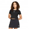 ADIDAS Originals Maglietta Palestra Crop Nero Bambina