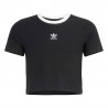 ADIDAS Originals Maglietta Palestra Crop Nero Bambina