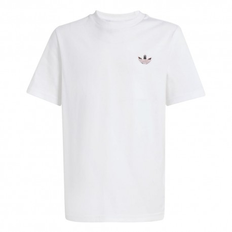 ADIDAS Originals Maglietta Palestra Graphics Bianco Bambino
