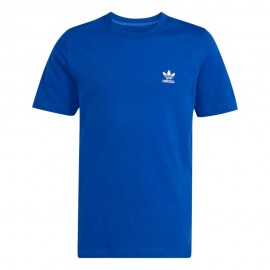 ADIDAS Originals Maglietta Palestra Logo Piccolo Blu Bambino