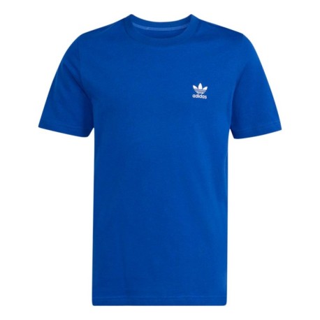 ADIDAS Originals Maglietta Palestra Logo Piccolo Blu Bambino