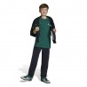 ADIDAS Originals Maglietta Palestra Logo Piccolo Verde Bambino
