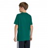 ADIDAS Originals Maglietta Palestra Logo Piccolo Verde Bambino