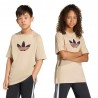 ADIDAS Originals Maglietta Palestra Logo Tono Su Tono Beige Bambino