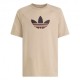 ADIDAS Originals Maglietta Palestra Logo Tono Su Tono Beige Bambino