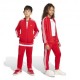 ADIDAS Originals Pantaloni Tristripe Adicolor Rosso Bambino