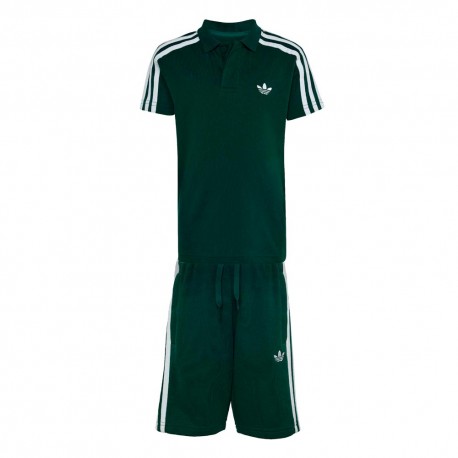 ADIDAS Originals Set Tristripe Verde Bambino