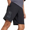ADIDAS Shorts Sportivi Piquet Nero Bambino