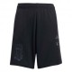 ADIDAS Shorts Sportivi Piquet Nero Bambino