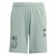 ADIDAS Shorts Sportivi Piquet Verde Bambino