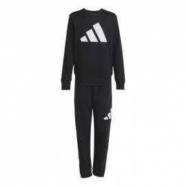 ADIDAS Tuta Sportiva Girocollo Nero Bambino