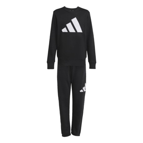 ADIDAS Tuta Sportiva Girocollo Nero Bambino