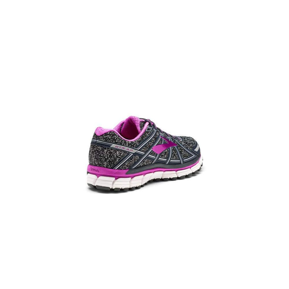 brooks gts 17 donna nero