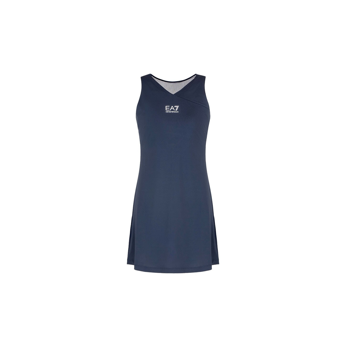 Emporio Armani Ea7 Donna Blu - Abito Da Tennis - Dresses - Xs - Immagine 2