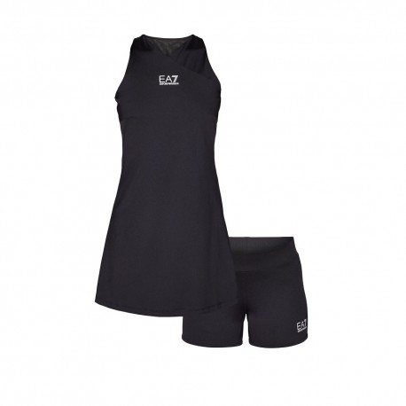 Ea7 Abito Tennis Pro Classic Nero Donna S
