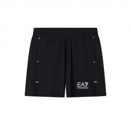Ea7 Shorts Tennis Ventus7 Nero Uomo