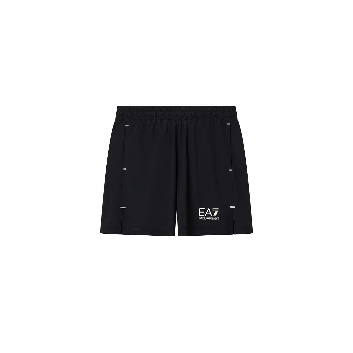 Ea7 Uomo Nero Per 7M001720_af21059 Short Tennis Pro (S), Casual, Sportivo, Poliamide - Immagine 2