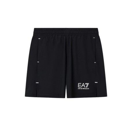 Ea7 Shorts Tennis Ventus7 Nero Uomo
