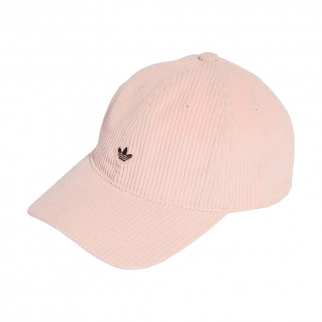 ADIDAS Originals Corduroy Baseball Cappellino Or Velluto Rosa