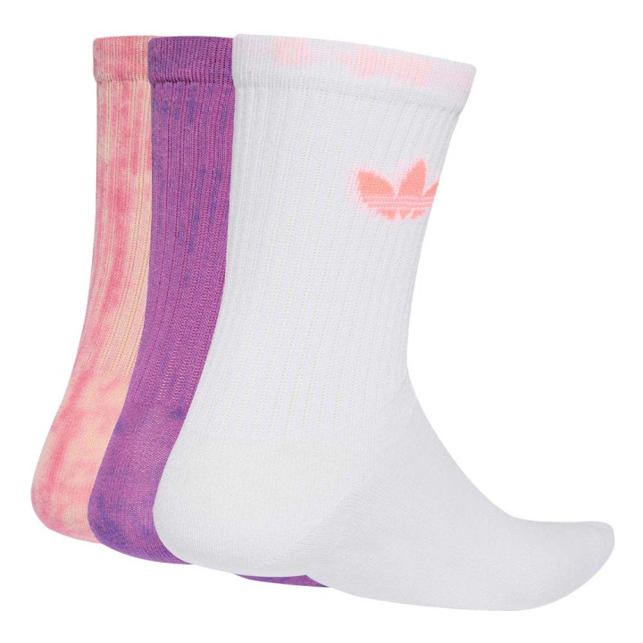 ADIDAS Originals Calza Tie Die Trefoil 3 Pack Multi