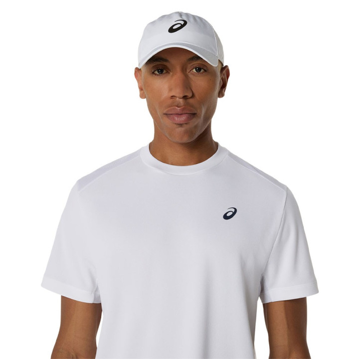 Asics T-Shirt Tennis Court Brilliant Bianco Uomo