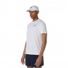 Asics T-Shirt Tennis Court Brilliant Bianco Uomo