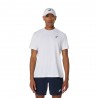 Asics T-Shirt Tennis Court Brilliant Bianco Uomo