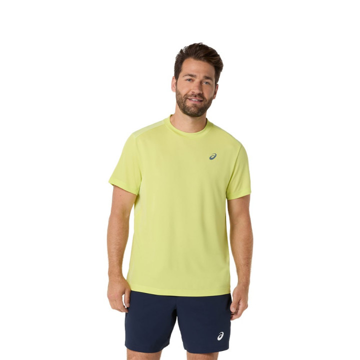 Asics T-Shirt Tennis Court Performance Nero Uomo