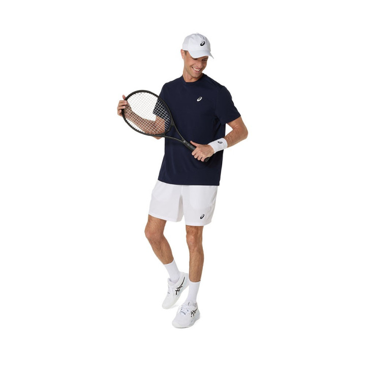 Asics T-Shirt Tennis Court Performance Nero Uomo