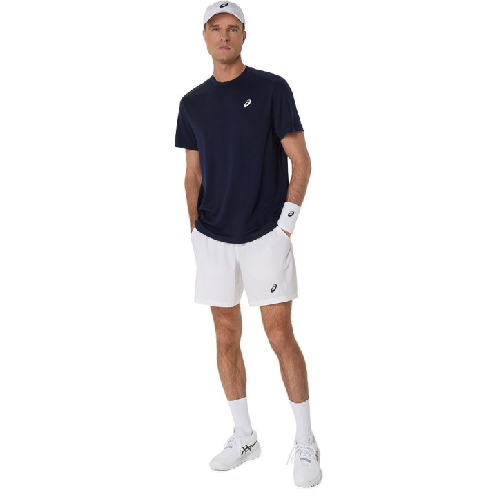Asics T-Shirt Tennis Court Performance Nero Uomo
