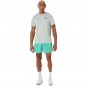Asics Pantaloncini Tennis Court 7" Aurora Verde Uomo