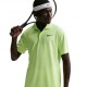 Nike Polo Tennis Court Dri-Fit Liquid Lime Nero Uomo