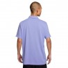 Nike Polo Tennis Court Dri-Fit Light Thistle Bianco Uomo
