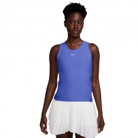 Nike Canotta Tennis Victory Sapphire Bianco Donna