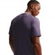 Nike T-Shirt Tennis Court Advantage Dark Raisin Volt Uomo