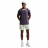 Nike T-Shirt Tennis Court Advantage Dark Raisin Volt Uomo