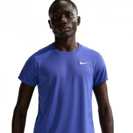 Nike T-Shirt Tennis Court Victory Lapis Bianco Uomo