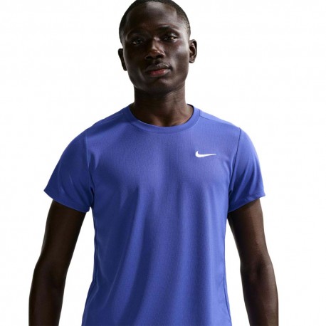 Nike T-Shirt Tennis Court Victory Lapis Bianco Uomo