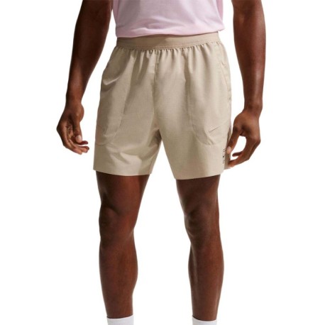 Nike Short Tennis Advantage 6" Desert Khaki Uomo